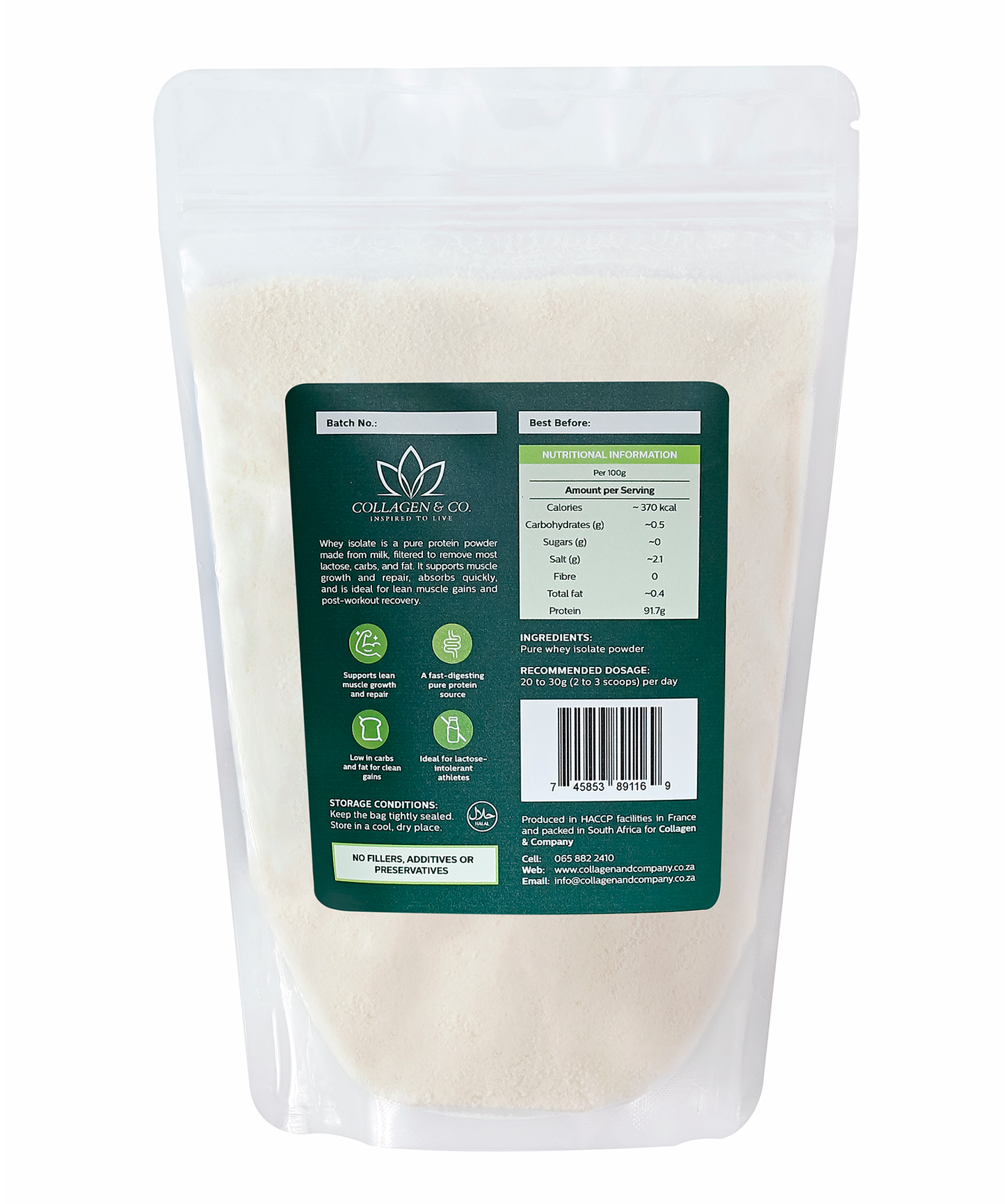 Whey Isolate 500g