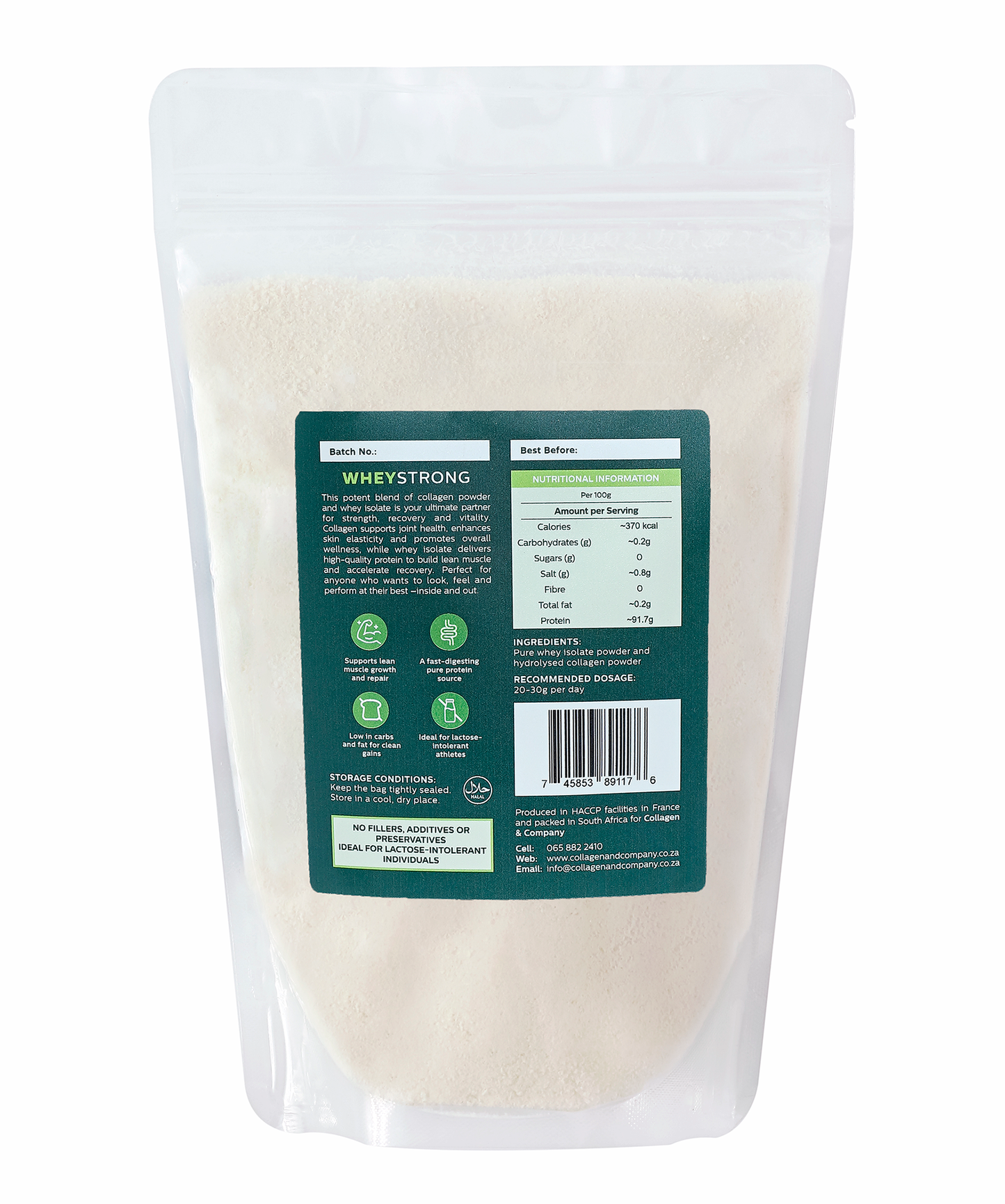 Protein powder for woman