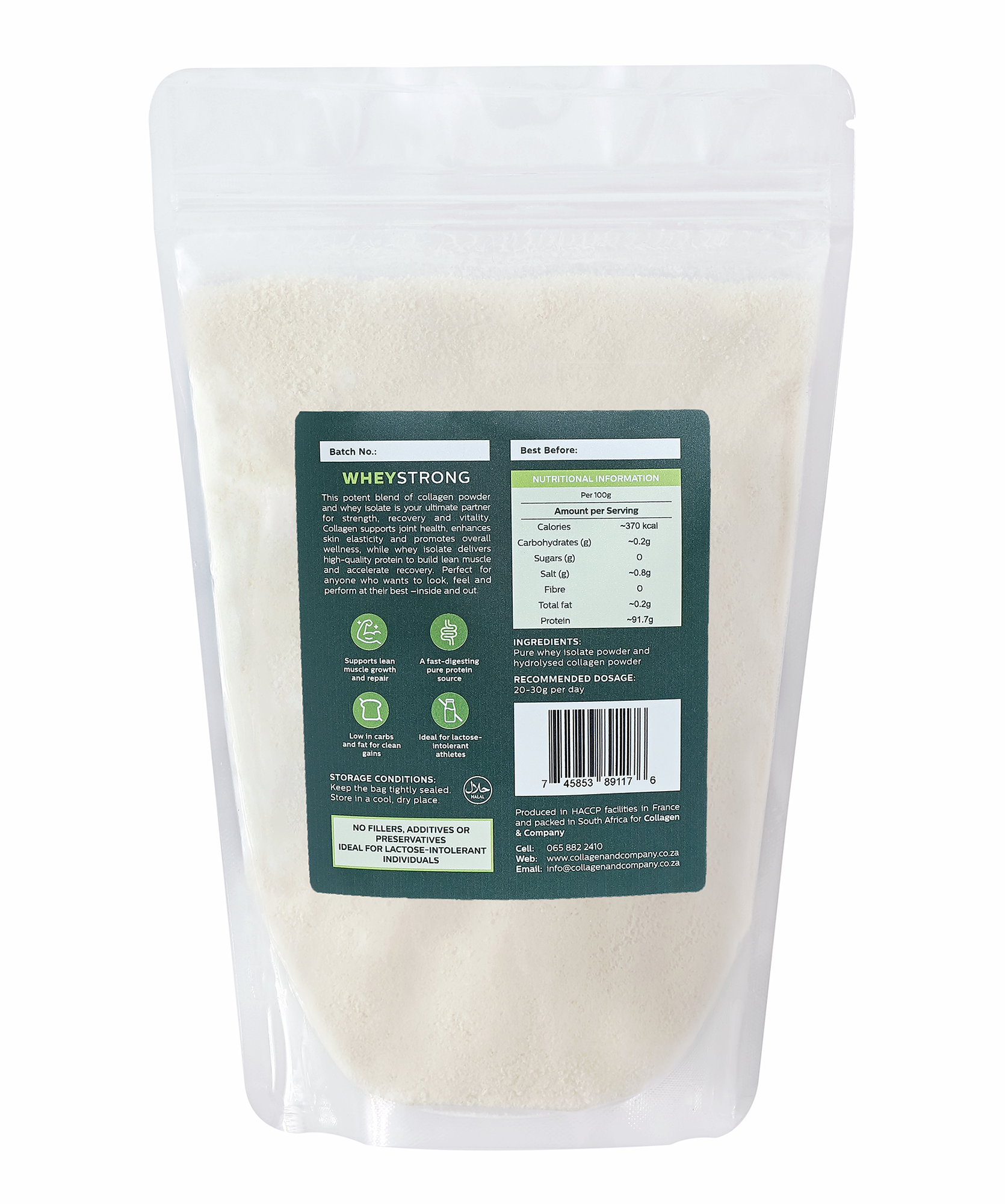 Protein powder for woman