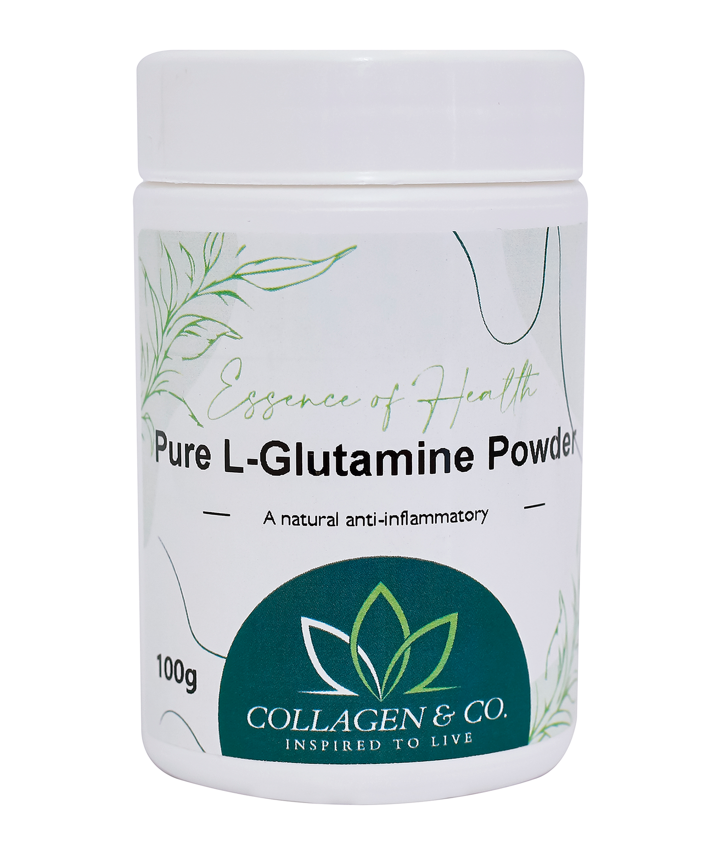 100g Pure L-Glutamine Powder Tub
