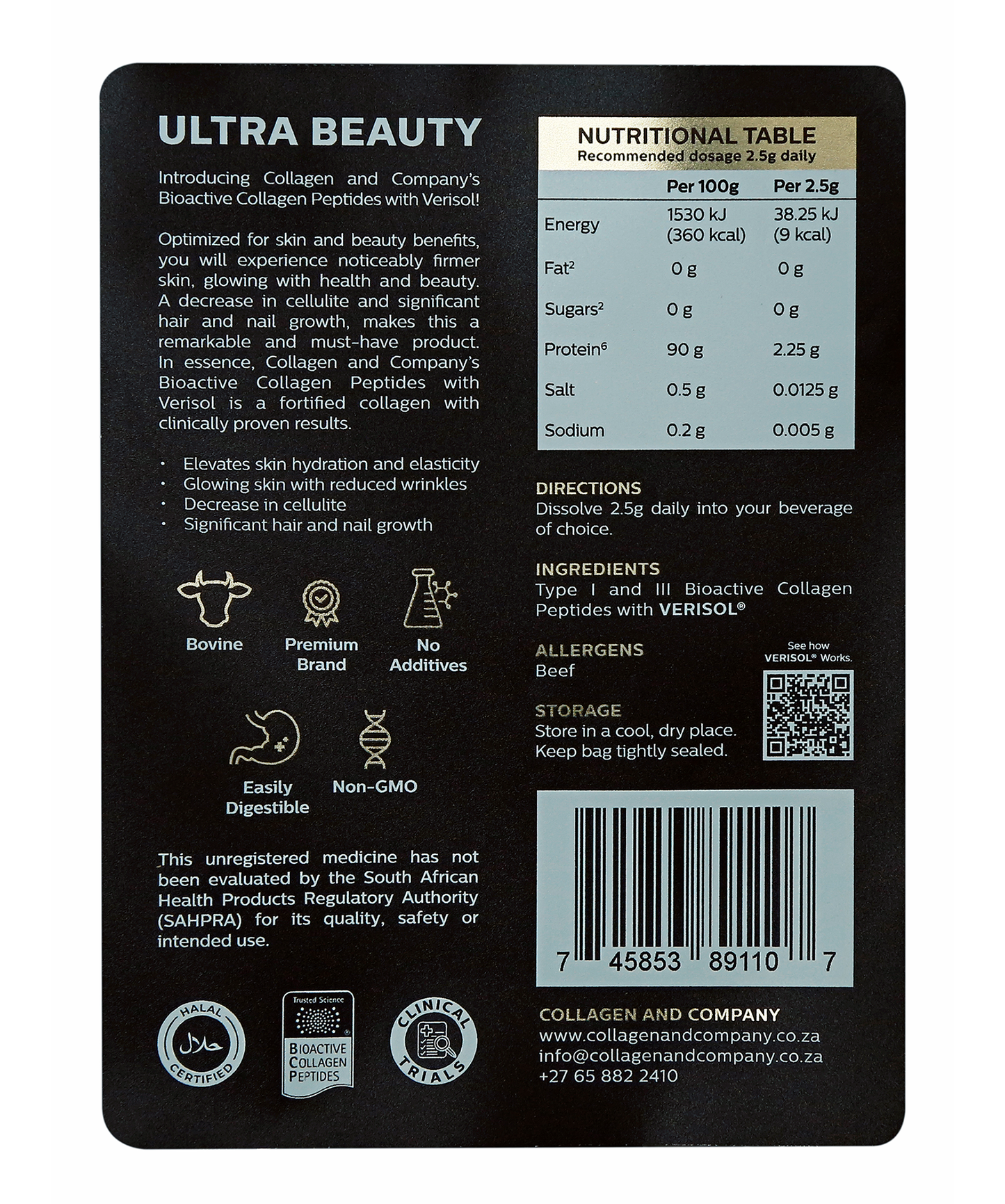 Ultra Beauty Collagen - Boutique range