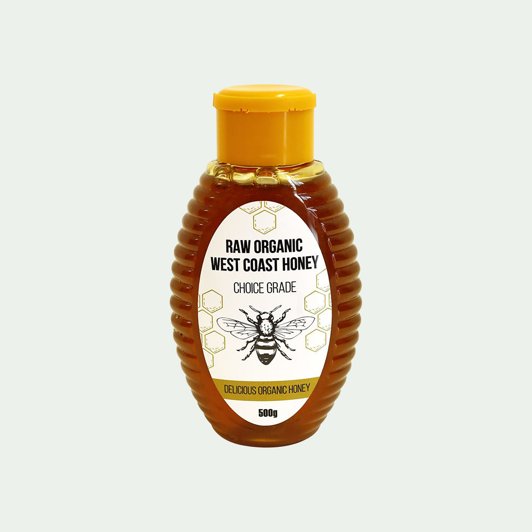 500g Raw Organic West Coast Honey