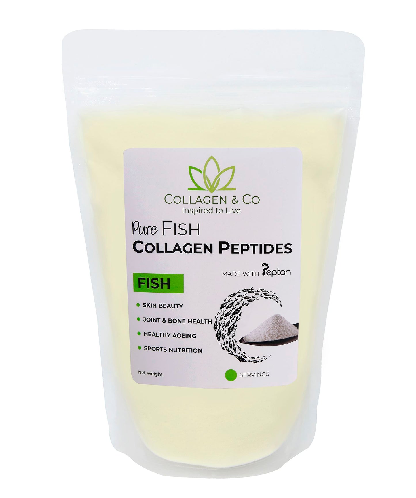 Pure Fish Collagen Peptides 2kg