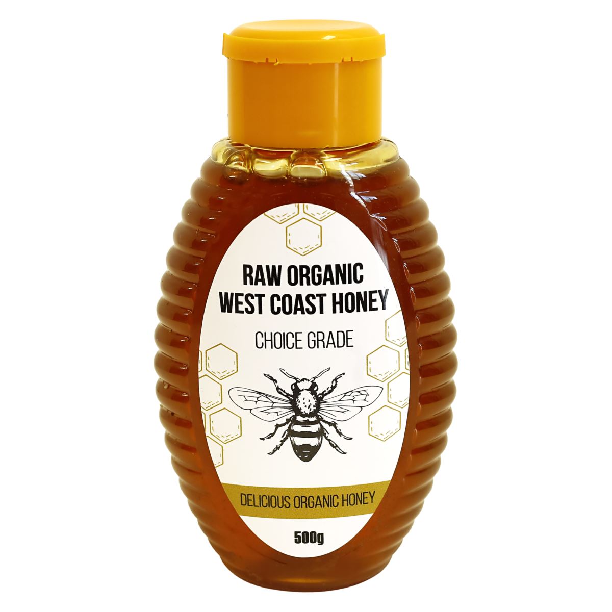 500g Raw Organic West Coast Honey