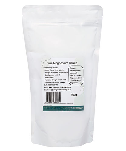 1kg Pure Magnesium Citrate Powder