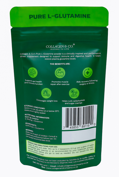 100g Pure L-Glutamine Powder Pouch