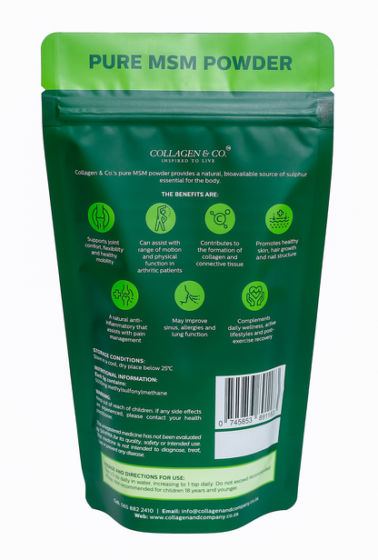 250g Pure MSM Powder Pouch