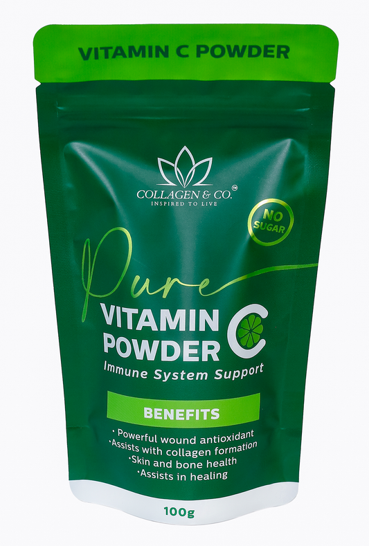 Pure Vitamin C Powder – 100g Pouch