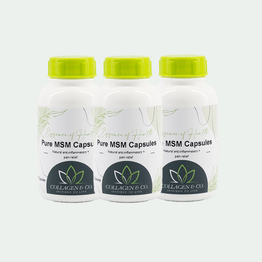 3 x MSM Capsules 90 Capsules x 500mg each