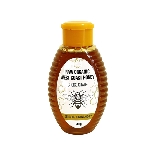 500g Raw Organic West Coast Honey