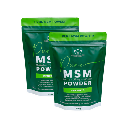 1kg Pure MSM Powder Pouch (2 x 500g)